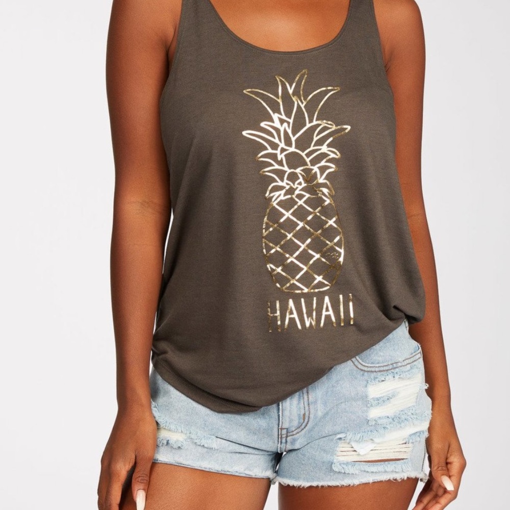NWT billabong tank “hawaii”